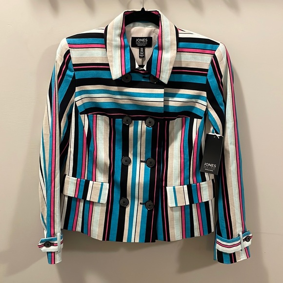 Jones New York multi-colored blazer - Picture 2 of 7